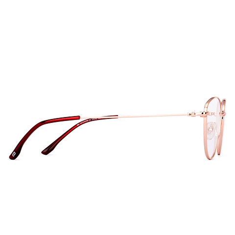 Vincent Chase Rose Gold Full Rim Cat Eye left side Vincent Chase Rose Gold Full Rim Cat Eye left side