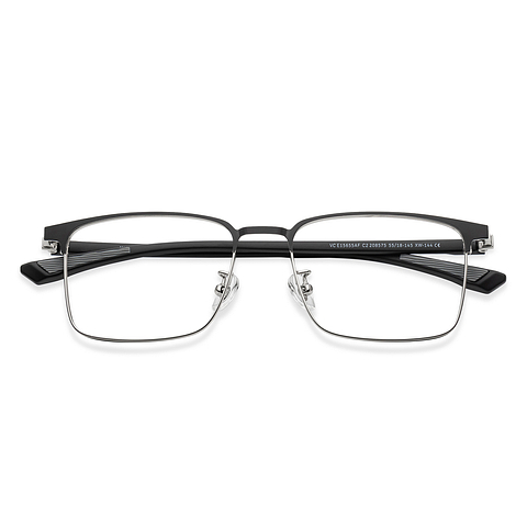 Vincent Chase Online Silver Full Rim Square left side