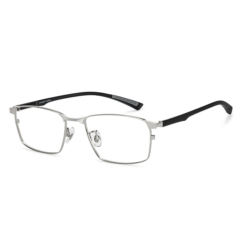 Vincent Chase Online Silver Full Rim Rectangle left side