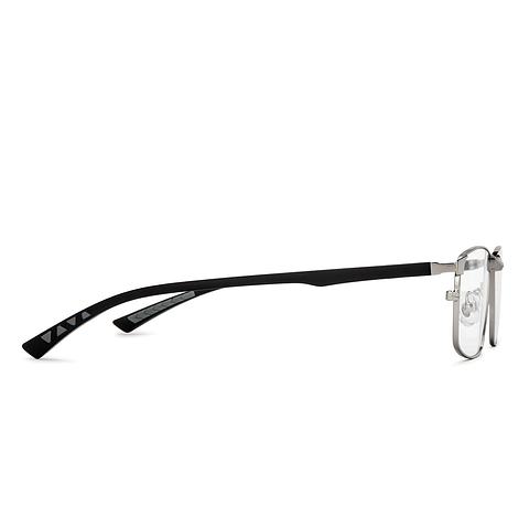 Vincent Chase Online Silver Full Rim Rectangle left side