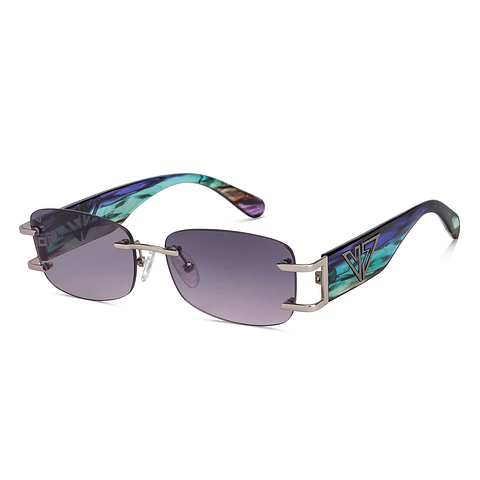 Vincent Chase Online Silver Rimless Rectangle right side Vincent Chase Online Silver Rimless Rectangle right side