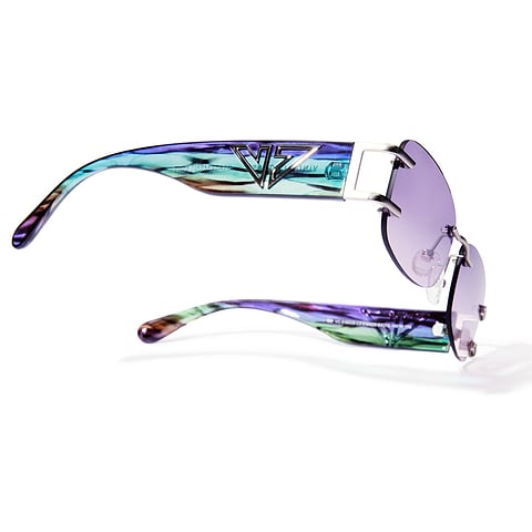 Vincent Chase Online Silver Rimless Rectangle right side Vincent Chase Online Silver Rimless Rectangle right side