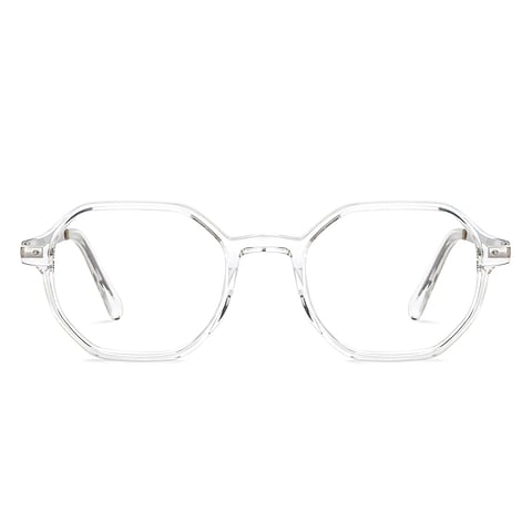 Vincent Chase Crystal Transparent Full Rim Geometric right side
