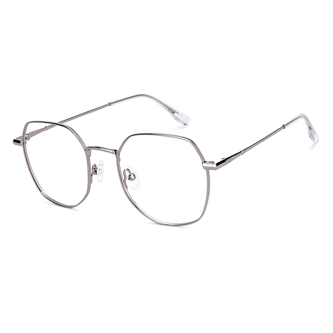 Vincent Chase Online Silver Full Rim Geometric right side