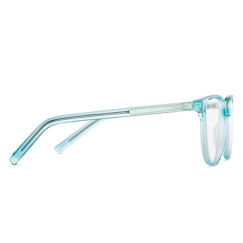 Vincent Chase Online Blue Transparent Full Rim Round left side