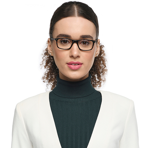 Vincent Chase Tortoise Full Rim Rectangle left side