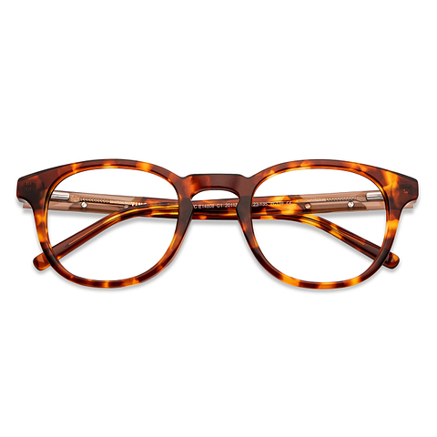 Vincent Chase Online Tortoise Full Rim Round left side