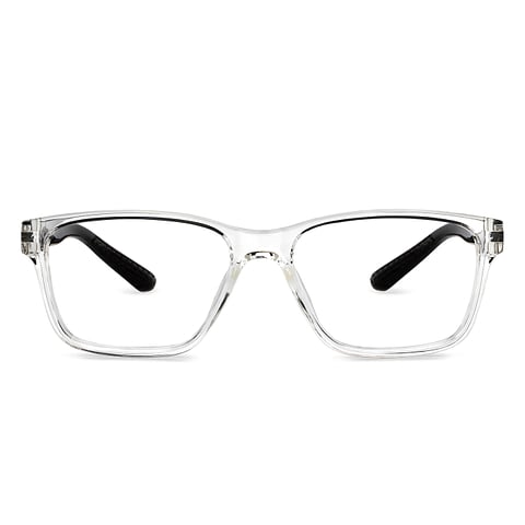 Vincent Chase Online Crystal Transparent Full Rim Rectangle left side