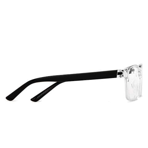 Vincent Chase Online Crystal Transparent Full Rim Rectangle left side
