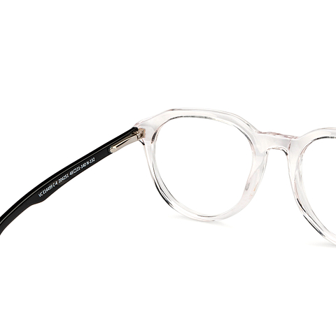 Vincent Chase Online Crystal Transparent Full Rim Geometric right side