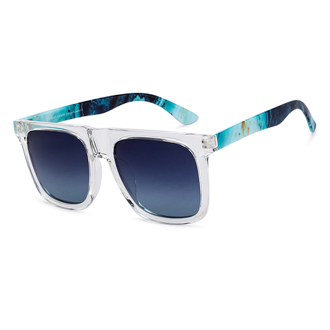 Vincent Chase Online Crystal Transparent Full Rim Square right side