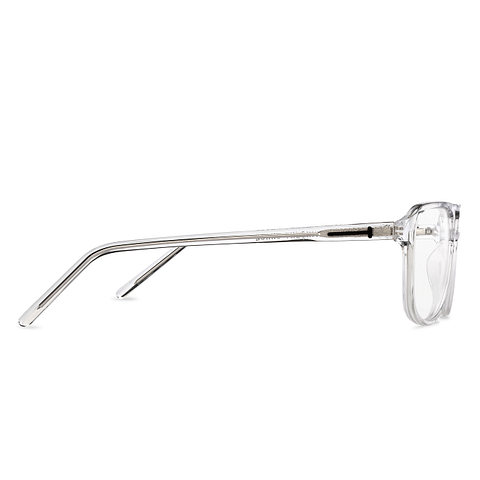 Vincent Chase Online Crystal Transparent Full Rim Aviator left side