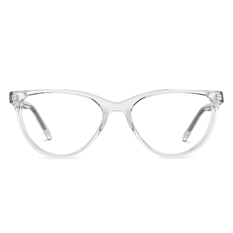 Vincent Chase Online Crystal Transparent Full Rim Cat Eye left side