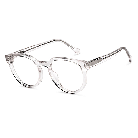 Vincent Chase Online Crystal Transparent Full Rim Round right side
