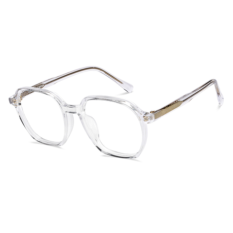 Vincent Chase Online Crystal Transparent Full Rim Geometric right side