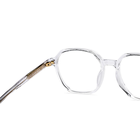 Vincent Chase Online Crystal Transparent Full Rim Geometric right side
