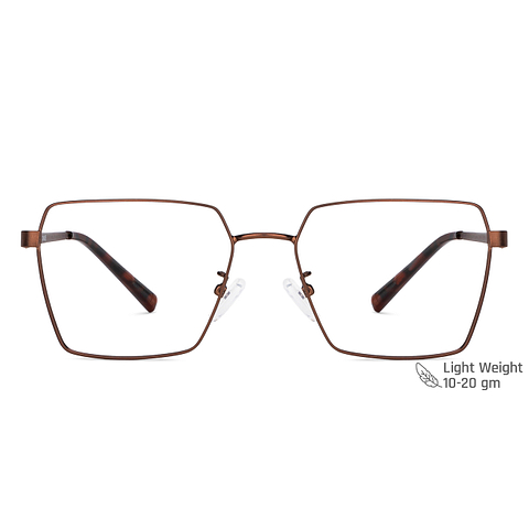 Vincent Chase Online Light Brown Full Rim Square right side