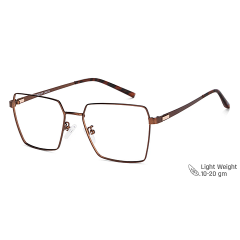 Vincent Chase Online Light Brown Full Rim Square left side