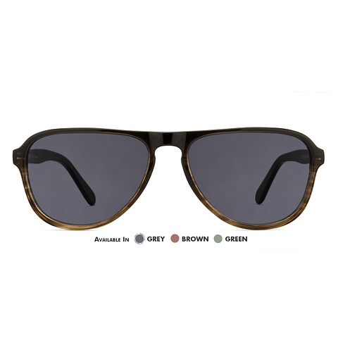 Vincent Chase Online Sky Blue Full Rim Aviator left side