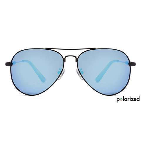 Vincent Chase Online Black Full Rim Aviator left side