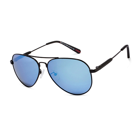 Vincent Chase Online Black Full Rim Aviator left side
