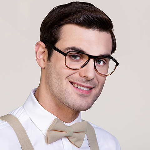Vincent Chase Online Sky Blue Full Rim Aviator left side