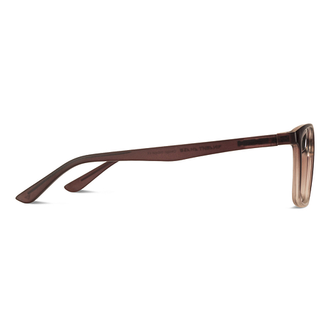 Lenskart Air Online Brown Transparent Full Rim Square left side Lenskart Air Online Brown Transparent Full Rim Square left side