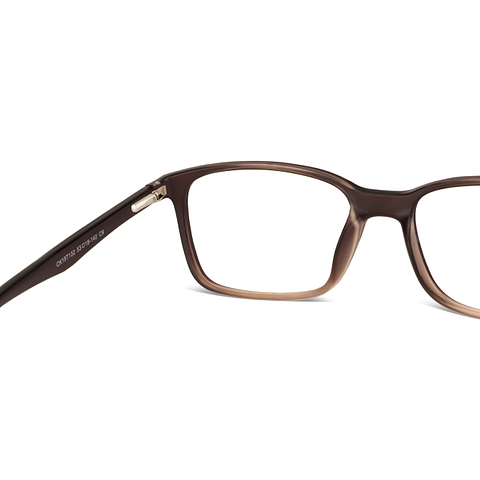 Lenskart Air Online Brown Transparent Full Rim Square right side Lenskart Air Online Brown Transparent Full Rim Square right side