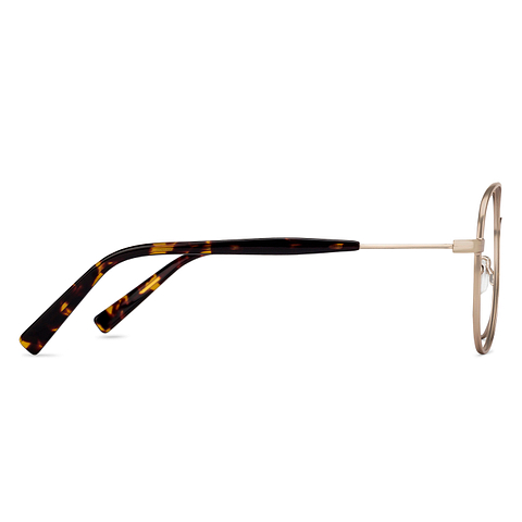 Vincent Chase Online Gold Full Rim Aviator right side