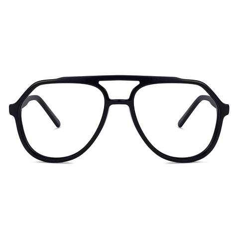 Vincent Chase Online Black Full Rim Aviator right side