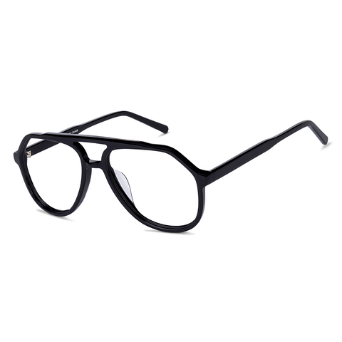 Vincent Chase Online Black Full Rim Aviator right side