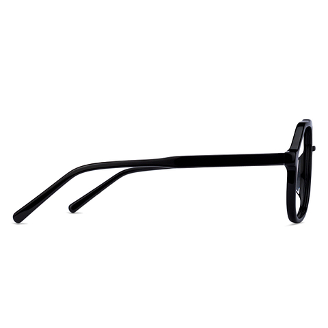 Vincent Chase Online Black Full Rim Aviator left side