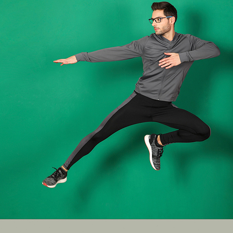 Lenskart Air Online Gray Transparent Full Rim Rectangle right side