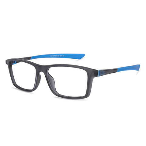 Lenskart Air Online Gray Transparent Full Rim Rectangle right side