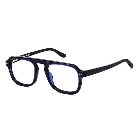 Vincent Chase Online Sky Blue Full Rim Rectangle left side