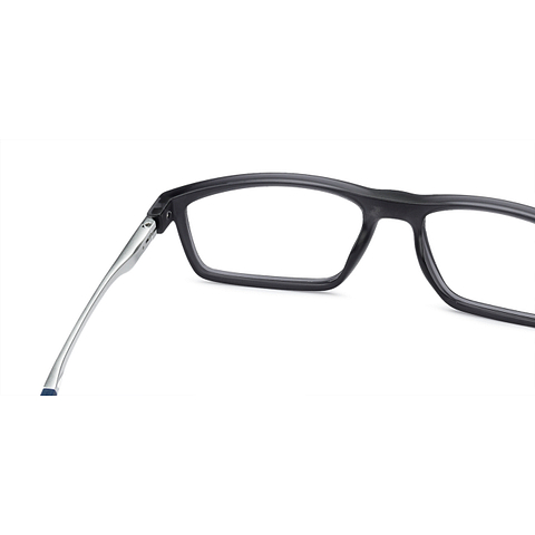 Lenskart Air Online Black Full Rim Rectangle left side