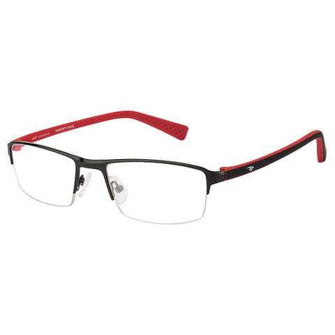 Lenskart Lenskart TOI Special: Black Red Black Line Half Rim Rectangle Lenskart TOI Special OTHERS HT 786- right side
