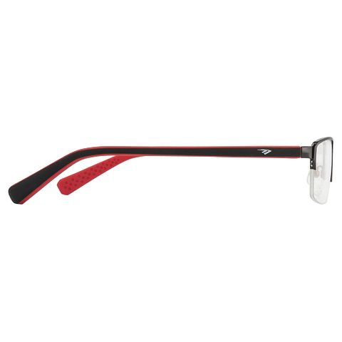 Lenskart Lenskart TOI Special: Black Red Black Line Half Rim Rectangle Lenskart TOI Special OTHERS HT 786- right side