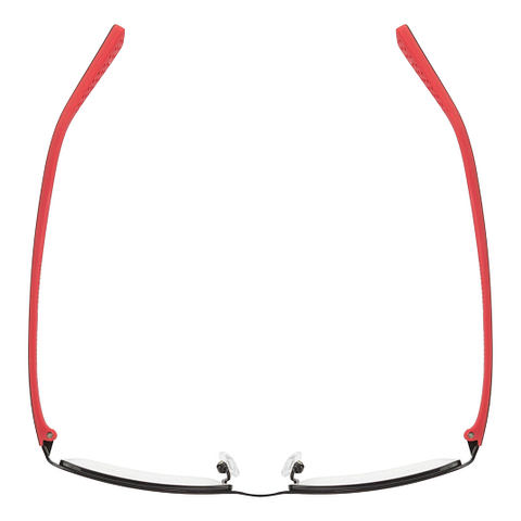 Lenskart Lenskart TOI Special: Black Red Black Line Half Rim Rectangle Lenskart TOI Special OTHERS HT 786- left side
