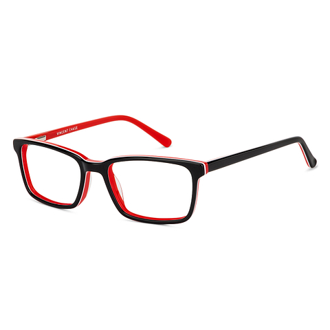 Hooper Online Black Full Rim Rectangle right side