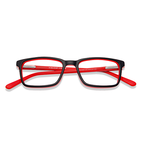 Hooper Online Black Full Rim Rectangle right side