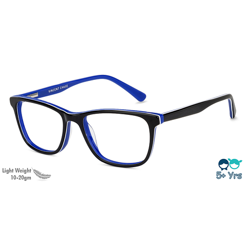 Hooper Online Black Full Rim Rectangle right side