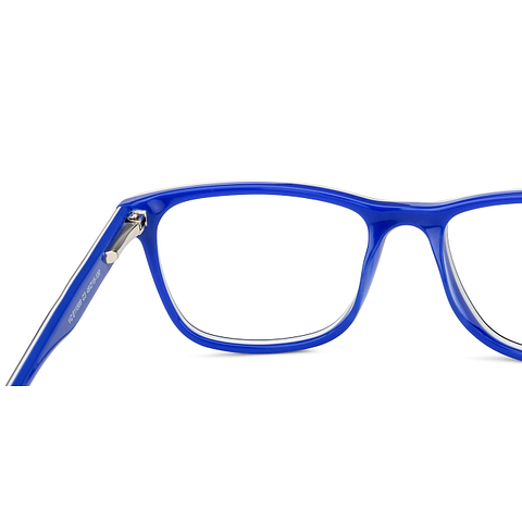 Hooper Online Black Full Rim Rectangle left side