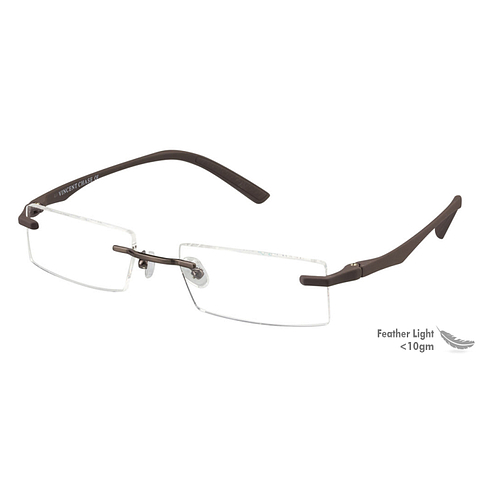 Lenskart Air Online  Rimless Rectangle right side
