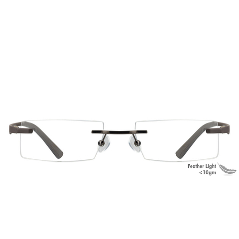 Lenskart Air Online  Rimless Rectangle left side