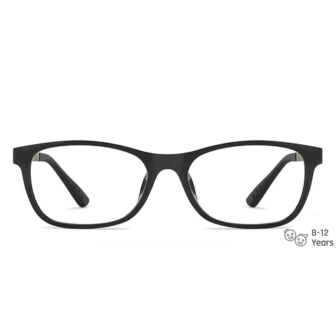 Hooper Online Black Full Rim Rectangle left side