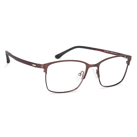 Lenskart Air Online Light Brown Full Rim Square left side