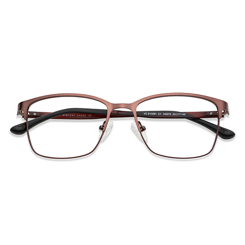 Lenskart Air Online Light Brown Full Rim Square right side