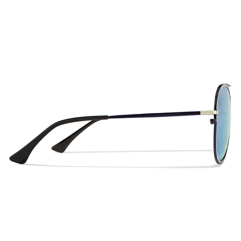 Vincent Chase Online Silver Full Rim Aviator left side