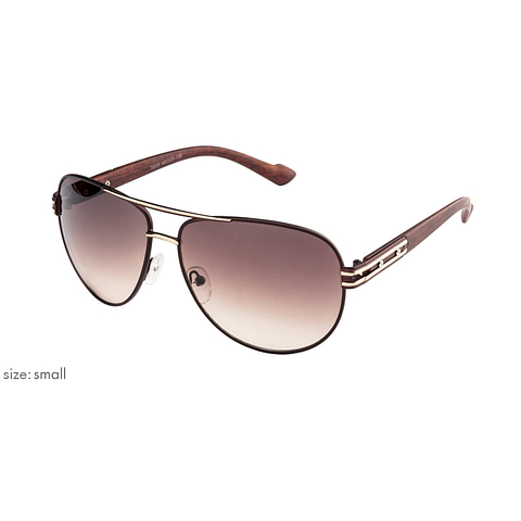 Vincent Chase Online Golden Brown Full Rim Aviator left side Vincent Chase Online Golden Brown Full Rim Aviator left side